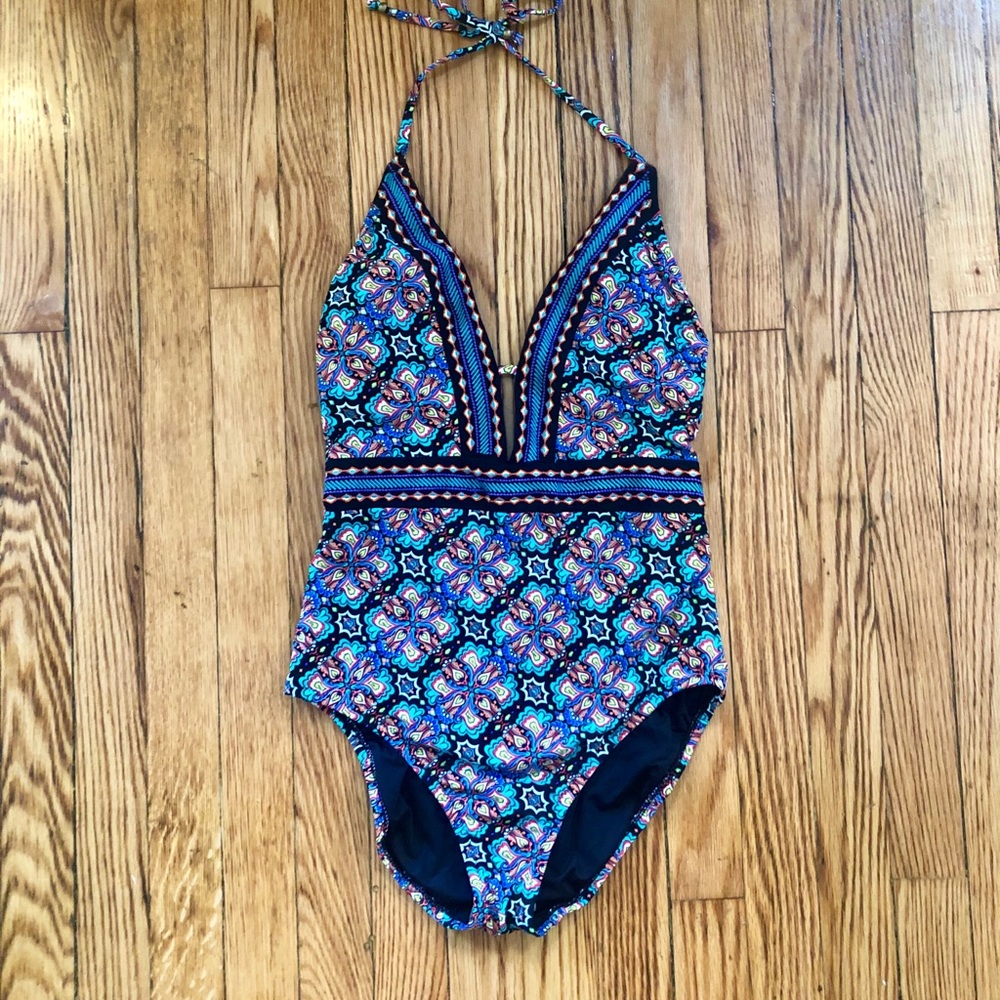 Nanette Lepore Printed One-Piece Swimsuit - Picture 2 of 8